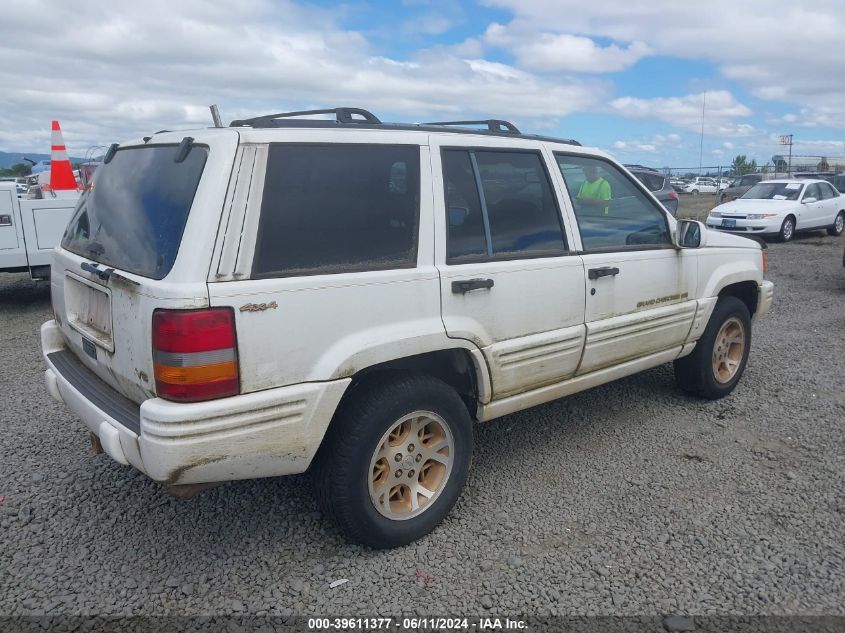 1997 Jeep Grand Cherokee Limited VIN: 1J4GZ78Y6VC666951 Lot: 39611377