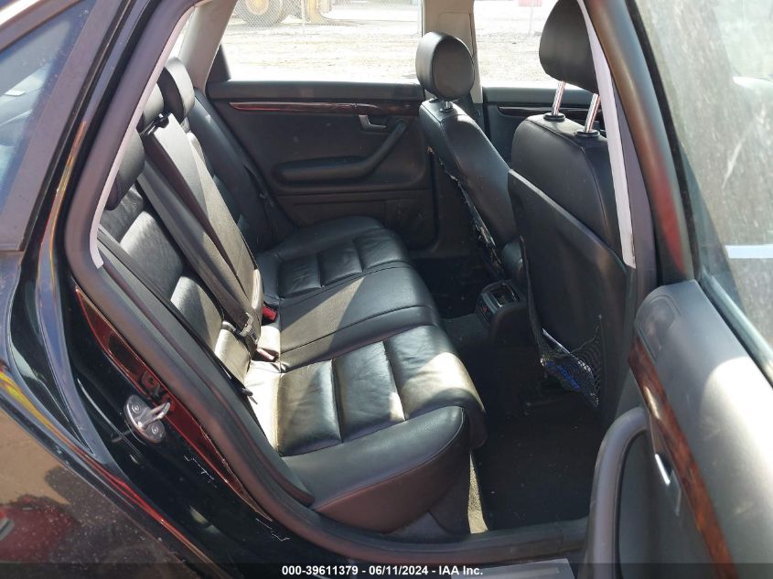 2005 Audi A4 3.2 VIN: WAUDG68E15A457771 Lot: 39611379