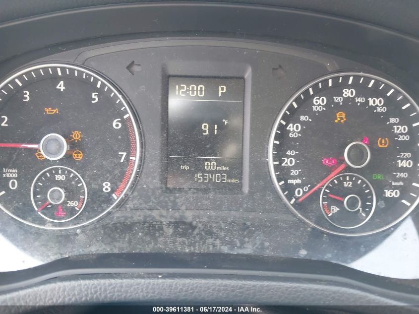 2015 Volkswagen Passat 1.8T Wolfsburg Edition VIN: 1VWAT7A36FC077991 Lot: 39611381