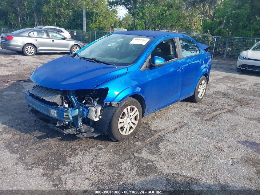 2017 Chevrolet Sonic Ls Auto VIN: 1G1JB5SHXH4159720 Lot: 39611388