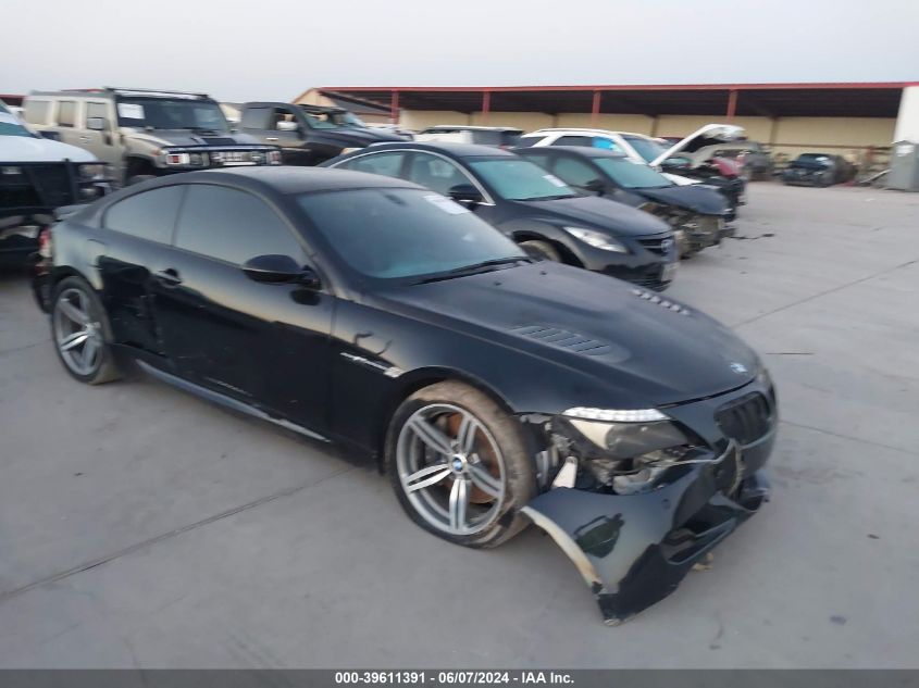 2007 BMW M6 VIN: WBSEH93567CY24256 Lot: 39611391