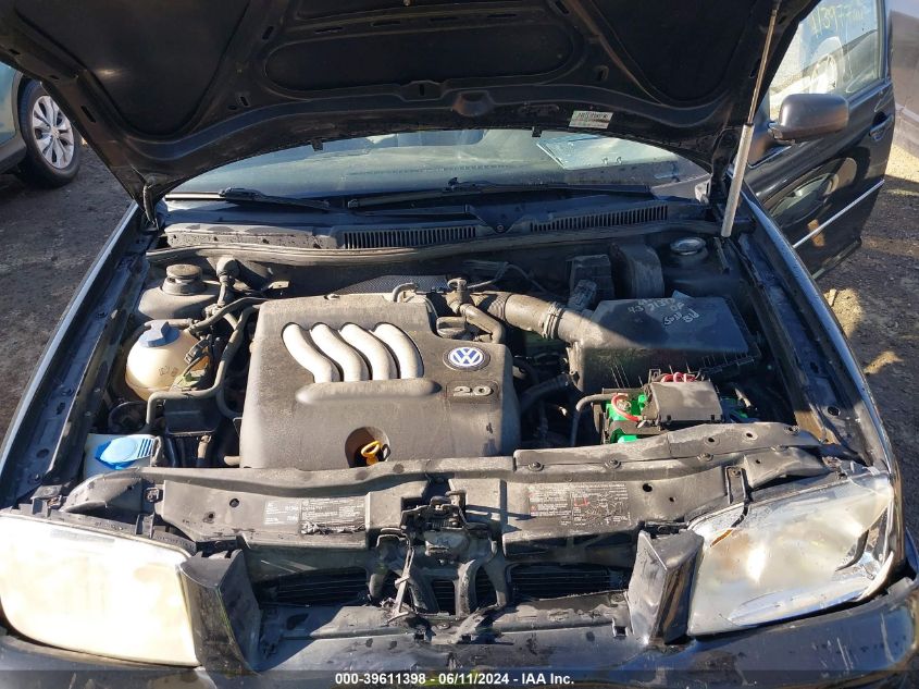 2004 Volkswagen Jetta Gls 2.0L VIN: 3VWSK69M74M016871 Lot: 39611398