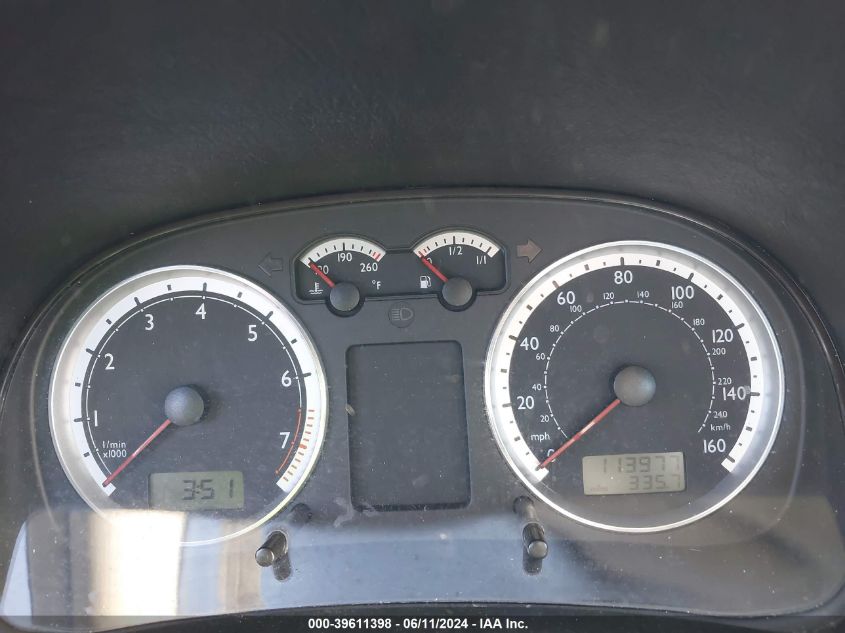 2004 Volkswagen Jetta Gls 2.0L VIN: 3VWSK69M74M016871 Lot: 39611398