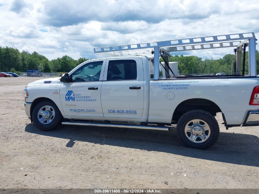 2022 Ram 2500 Tradesman 4X4 6'4 Box VIN: 3C6UR5CLXNG368285 Lot: 39611405