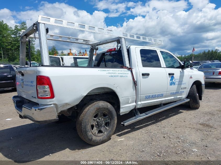 2022 Ram 2500 Tradesman 4X4 6'4 Box VIN: 3C6UR5CLXNG368285 Lot: 39611405