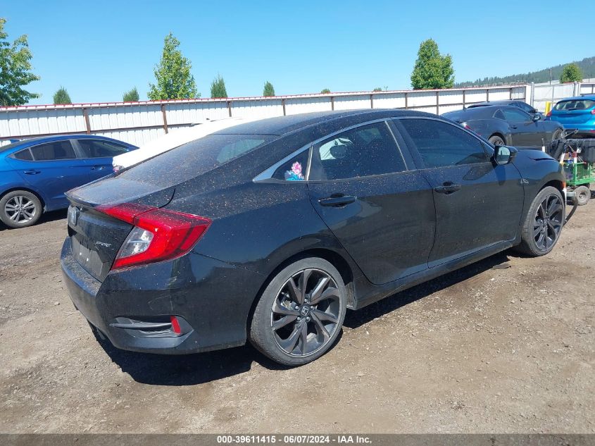 2021 Honda Civic Sport VIN: 19XFC2F88ME004420 Lot: 39611415