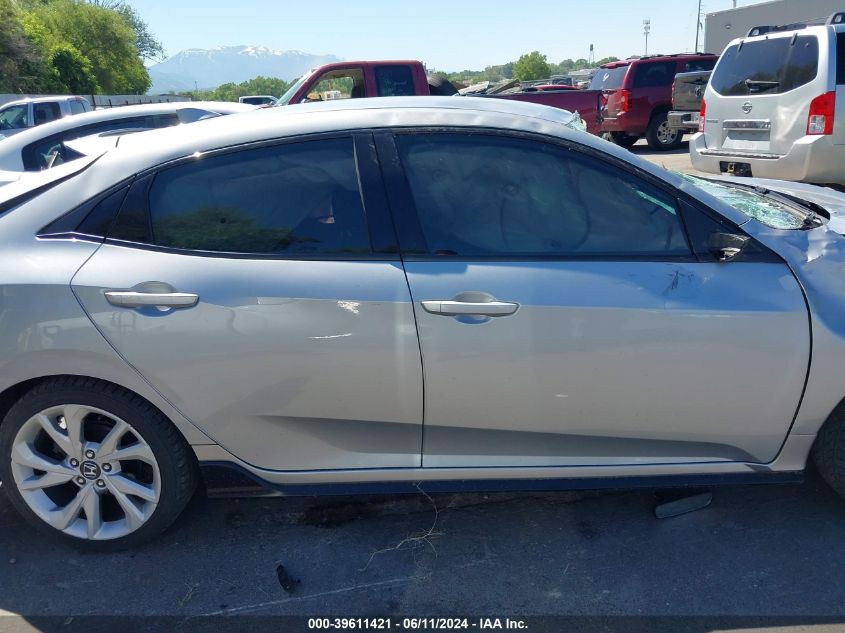 2018 Honda Civic Sport VIN: SHHFK7G4XJU217501 Lot: 39611421