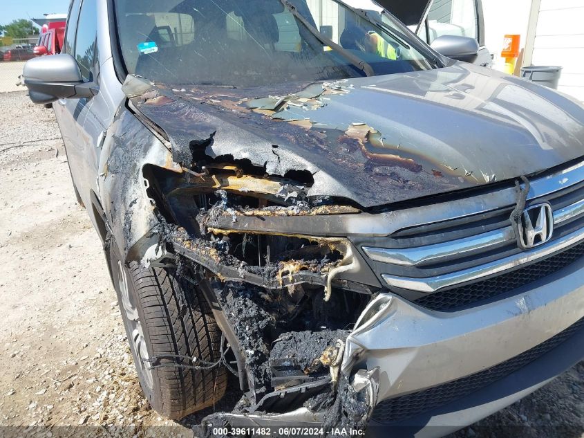 2017 Honda Pilot Ex-L VIN: 5FNYF5H59HB020484 Lot: 39611482