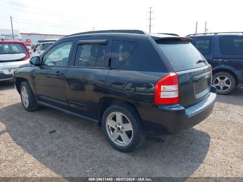 2008 Jeep Compass Sport VIN: 1J8FT47W48D792430 Lot: 39611485