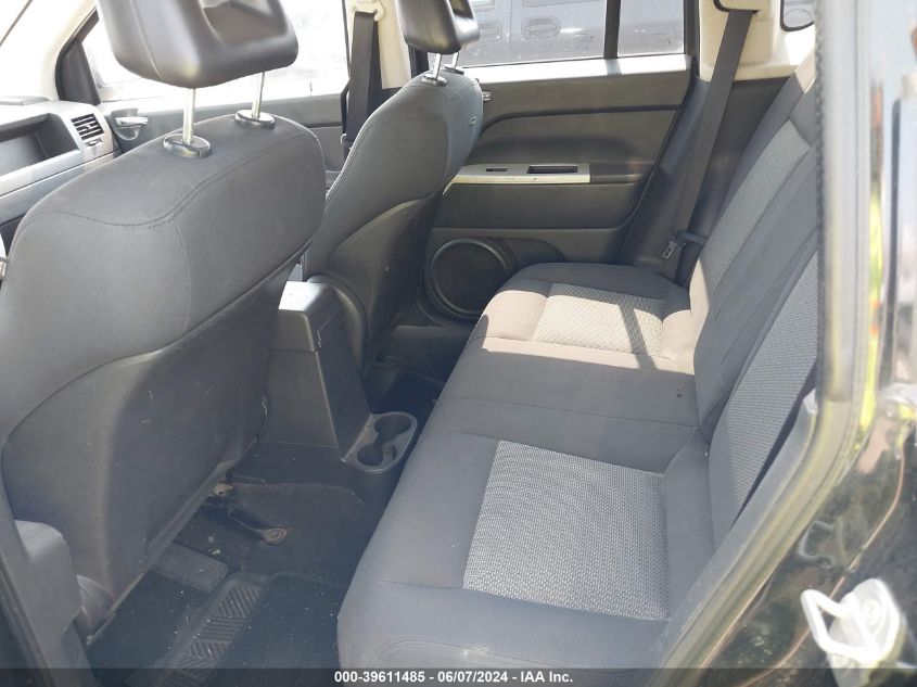 2008 Jeep Compass Sport VIN: 1J8FT47W48D792430 Lot: 39611485