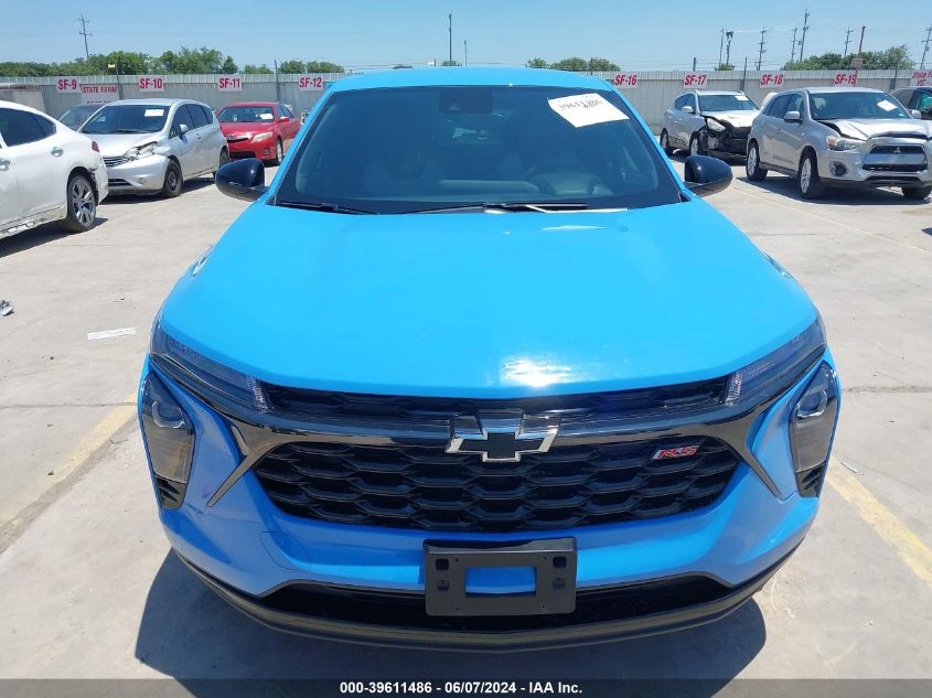 2024 Chevrolet Trax Fwd 1Rs VIN: KL77LGE25RC049583 Lot: 39611486