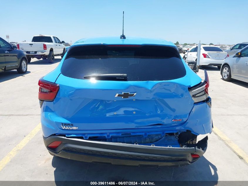 2024 Chevrolet Trax Fwd 1Rs VIN: KL77LGE25RC049583 Lot: 39611486