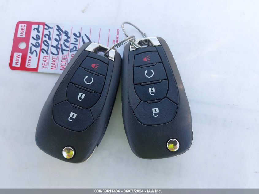 2024 Chevrolet Trax Fwd 1Rs VIN: KL77LGE25RC049583 Lot: 39611486