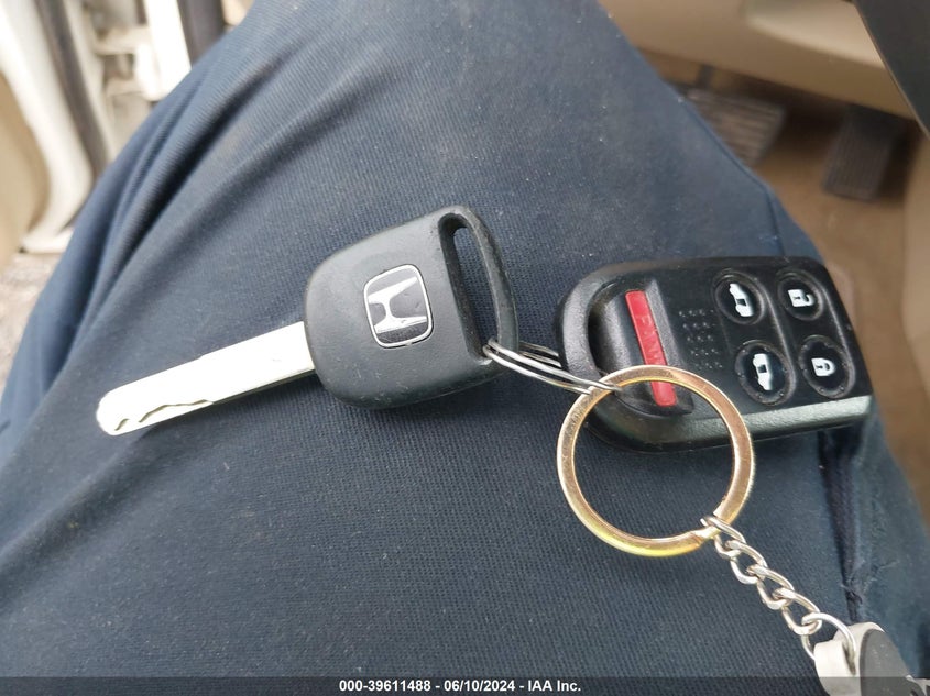 2008 Honda Odyssey Ex-L VIN: 5FNRL38778B015593 Lot: 39611488