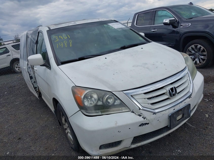 2008 Honda Odyssey Ex-L VIN: 5FNRL38778B015593 Lot: 39611488