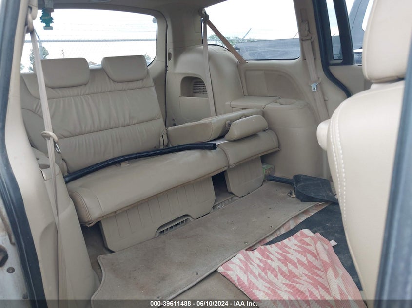 2008 Honda Odyssey Ex-L VIN: 5FNRL38778B015593 Lot: 39611488