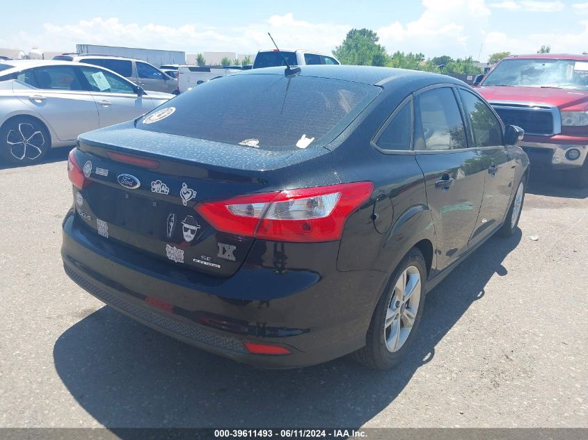 2014 Ford Focus Se VIN: 1FADP3F28EL361885 Lot: 39611493