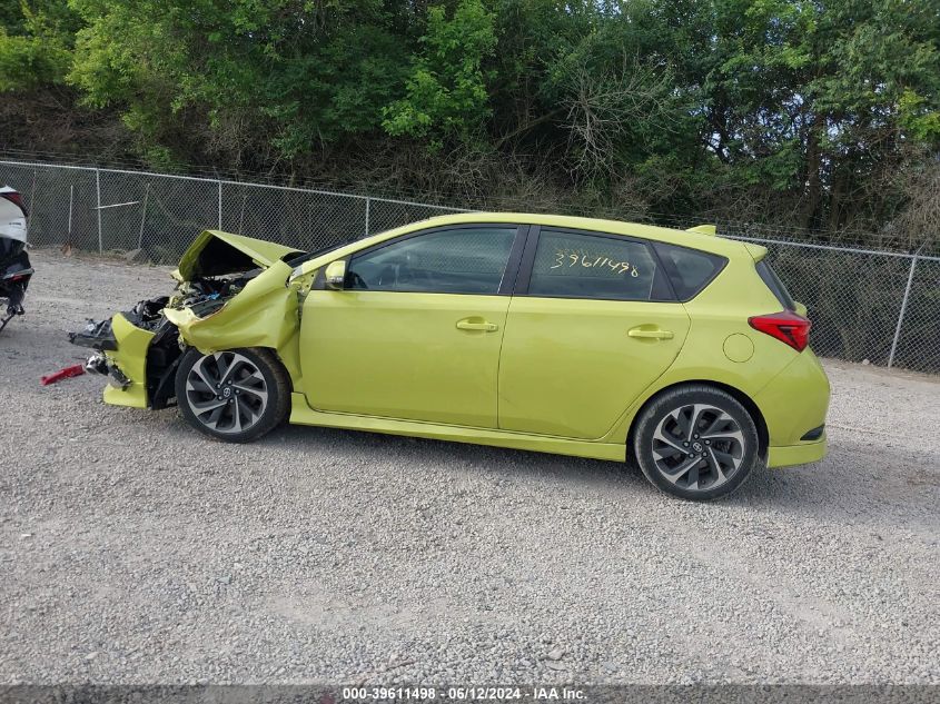 2016 Scion Im VIN: JTNKARJE3GJ513201 Lot: 39611498