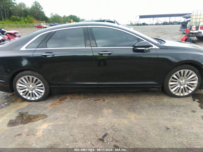 2014 Lincoln Mkz VIN: 3LN6L2G98ER831802 Lot: 39611504