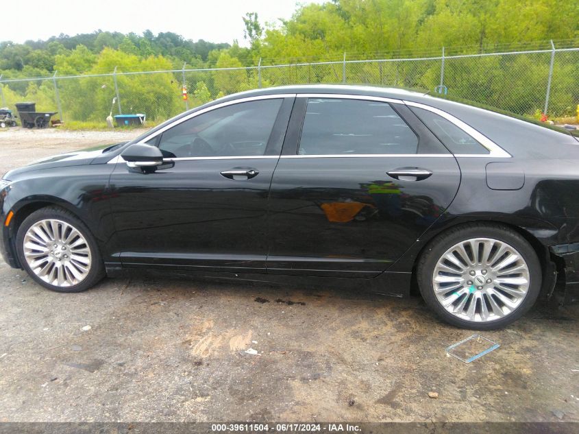 2014 Lincoln Mkz VIN: 3LN6L2G98ER831802 Lot: 39611504