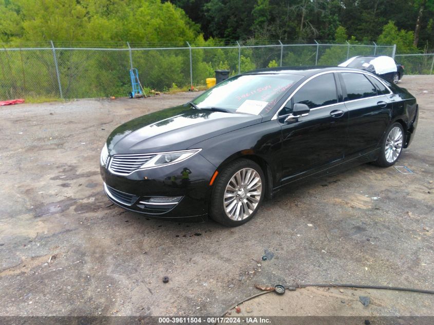 2014 Lincoln Mkz VIN: 3LN6L2G98ER831802 Lot: 39611504