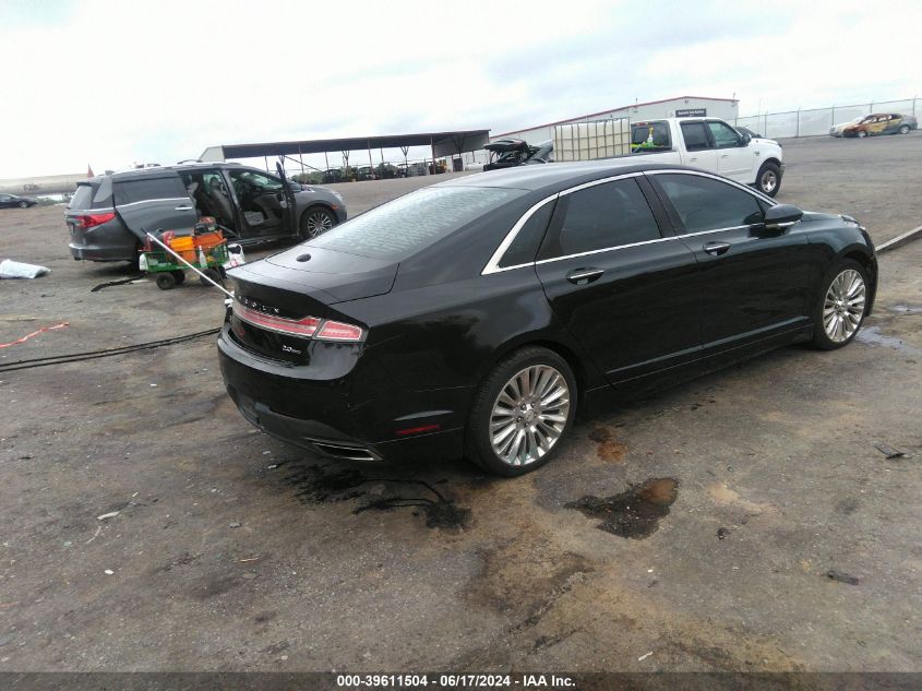 2014 Lincoln Mkz VIN: 3LN6L2G98ER831802 Lot: 39611504