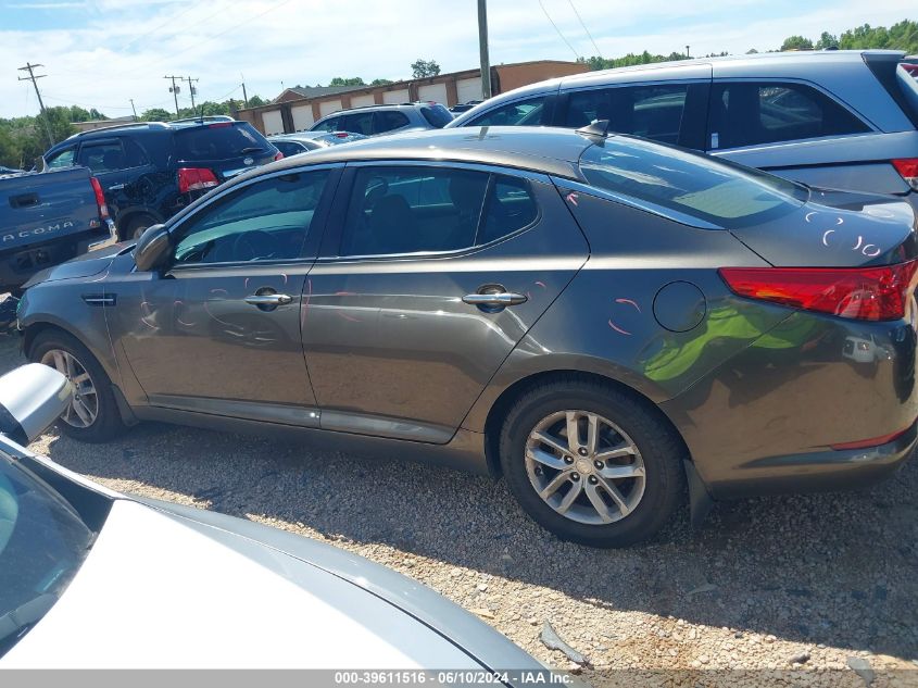 2013 Kia Optima Lx VIN: 5XXGM4A73DG247345 Lot: 39611516