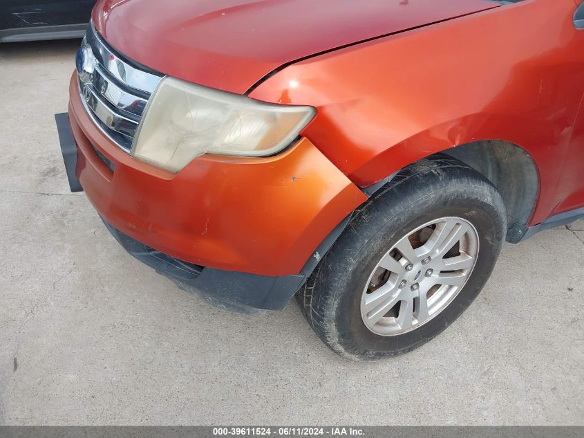 2007 Ford Edge Se VIN: 2FMDK36C67BA21261 Lot: 39611524