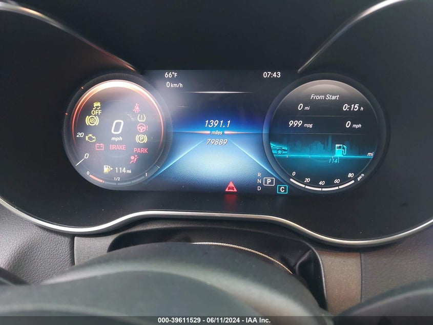 2021 Mercedes-Benz C 300 Sedan VIN: W1KWF8DB0MR617909 Lot: 39611529