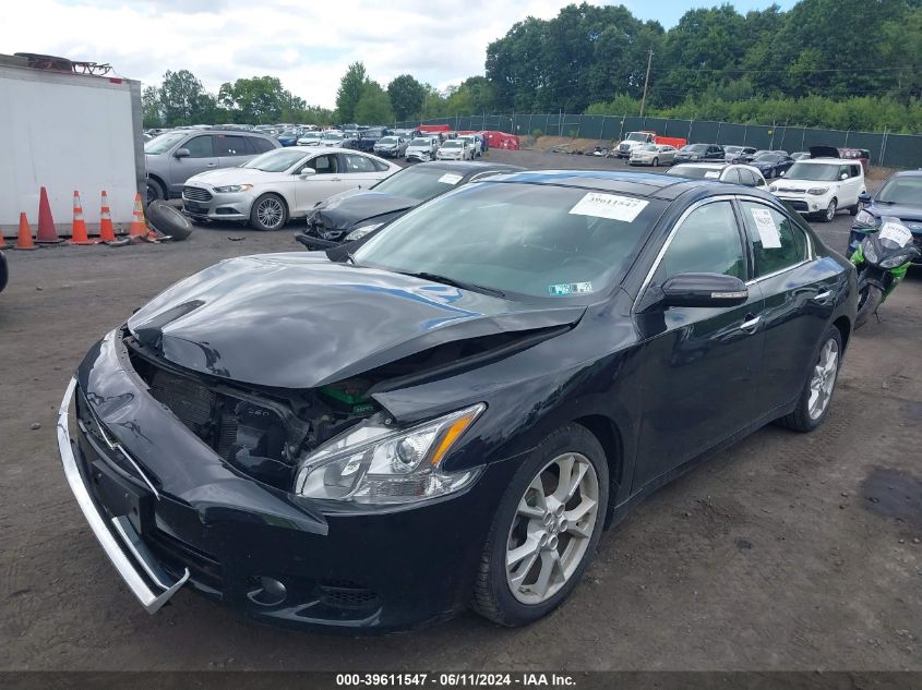 2014 Nissan Maxima 3.5 Sv VIN: 1N4AA5APXEC497905 Lot: 39611547