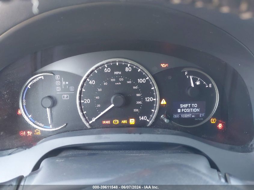 2014 Lexus Ct 200H VIN: JTHKD5BH2E2196269 Lot: 39611548