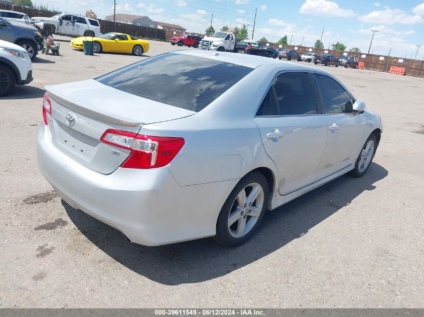 2014 Toyota Camry Se VIN: 4T1BF1FK0EU856044 Lot: 39611549