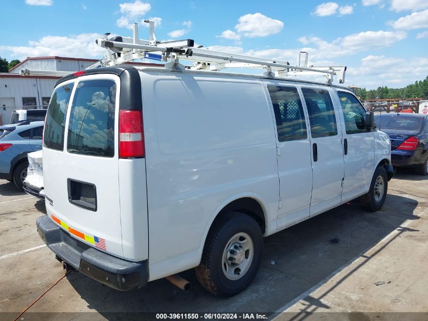 2015 Chevrolet Express 2500 Work Van VIN: 1GCWGFCFXF1264628 Lot: 39611550