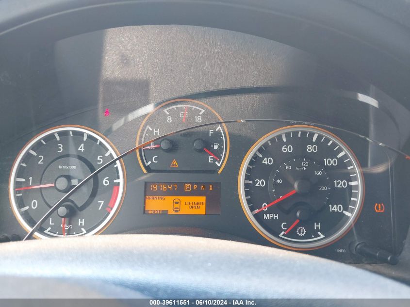 2008 Nissan Armada Se VIN: 5N1AA08D98N632806 Lot: 39611551