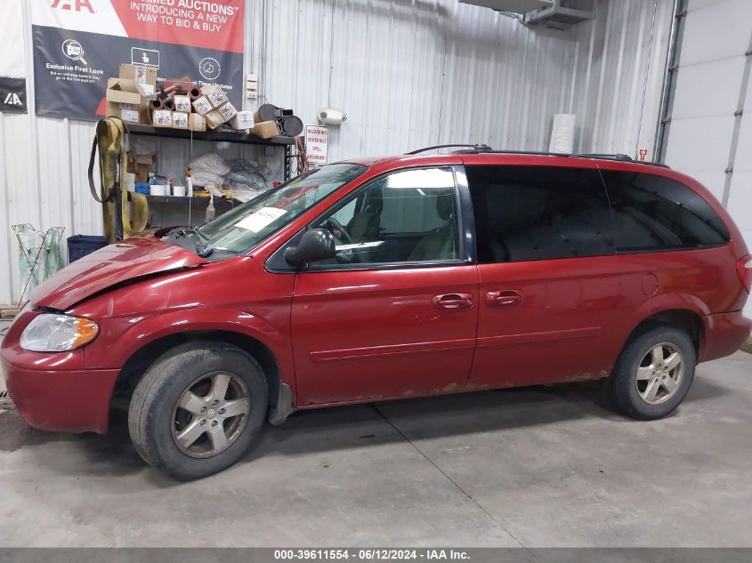 2006 Dodge Grand Caravan Sxt VIN: 2D4GP44L76R726297 Lot: 39611554