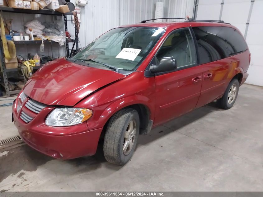 2006 Dodge Grand Caravan Sxt VIN: 2D4GP44L76R726297 Lot: 39611554