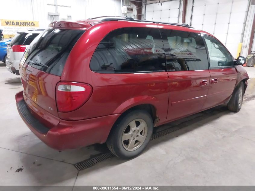 2006 Dodge Grand Caravan Sxt VIN: 2D4GP44L76R726297 Lot: 39611554