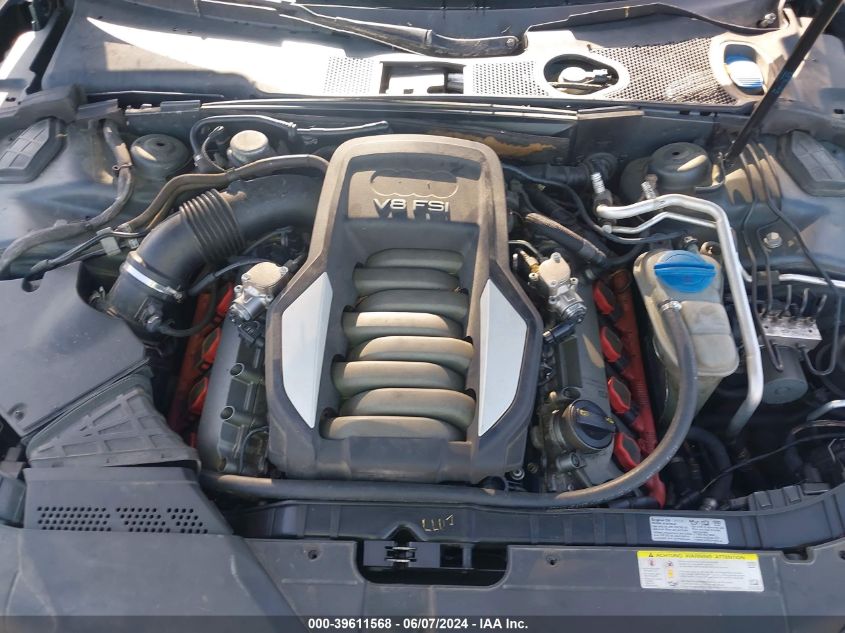 2009 Audi S5 4.2L VIN: WAURV78T99A030716 Lot: 39611568