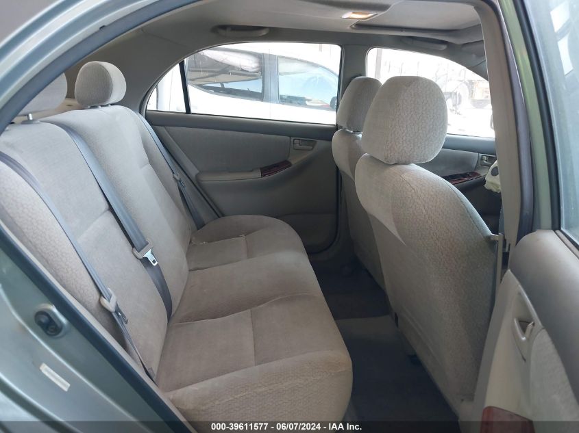 2003 Toyota Corolla Le VIN: 2T1BR32E33C116005 Lot: 39611577