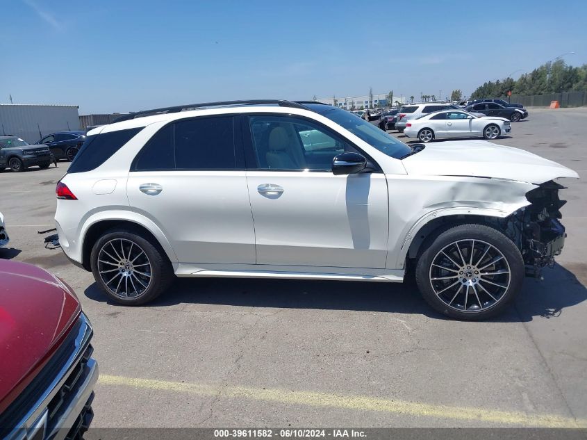 2022 Mercedes-Benz Gle 450 4Matic VIN: 4JGFB5KB4NA587476 Lot: 39611582