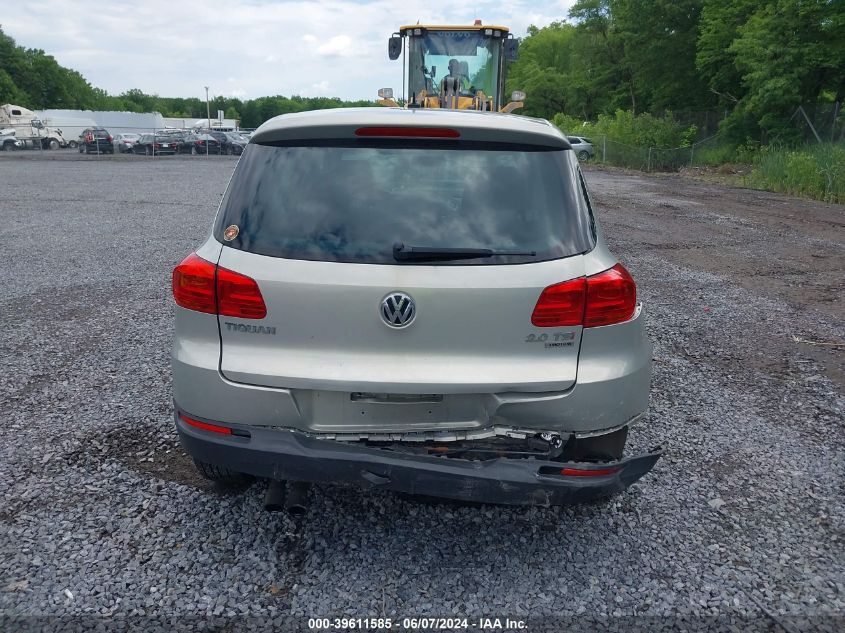 2013 Volkswagen Tiguan S VIN: WVGBV3AX0DW560283 Lot: 39611585