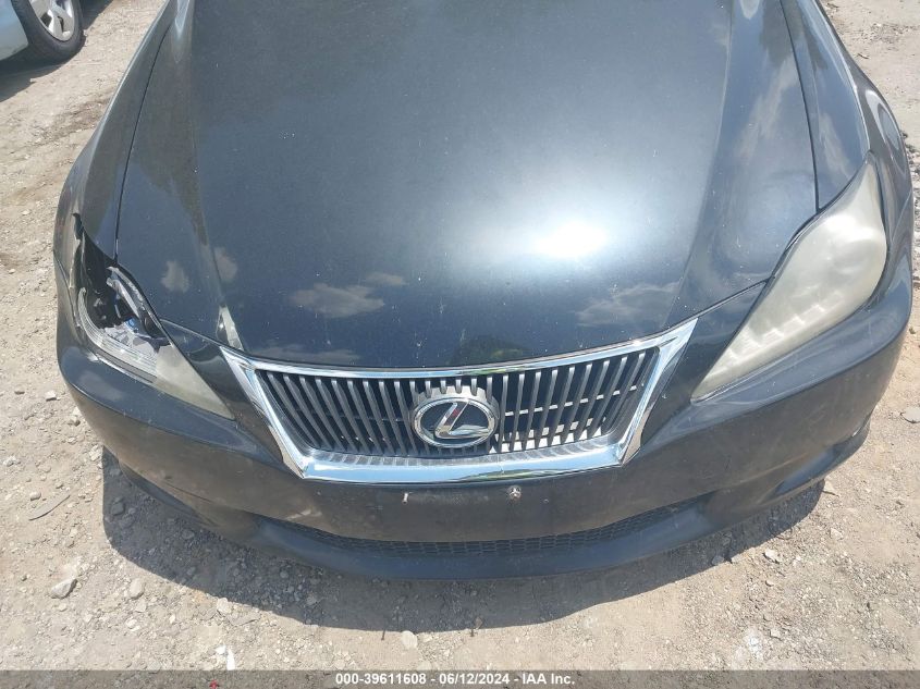 2009 Lexus Is 250 VIN: JTHBK262092087244 Lot: 39611608