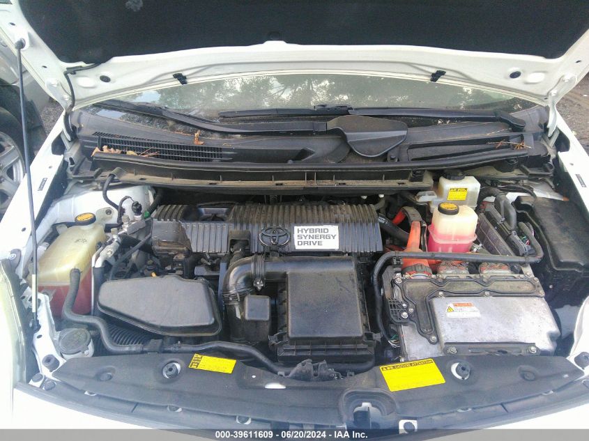 2010 Toyota Prius Iii VIN: JTDKN3DU6A0157106 Lot: 39611609