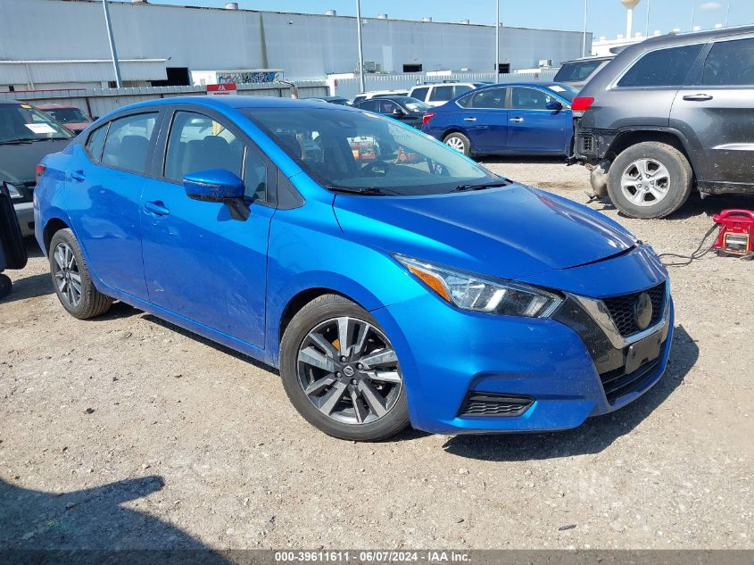 2021 Nissan Versa Sv Xtronic Cvt VIN: 3N1CN8EV2ML913226 Lot: 39611611