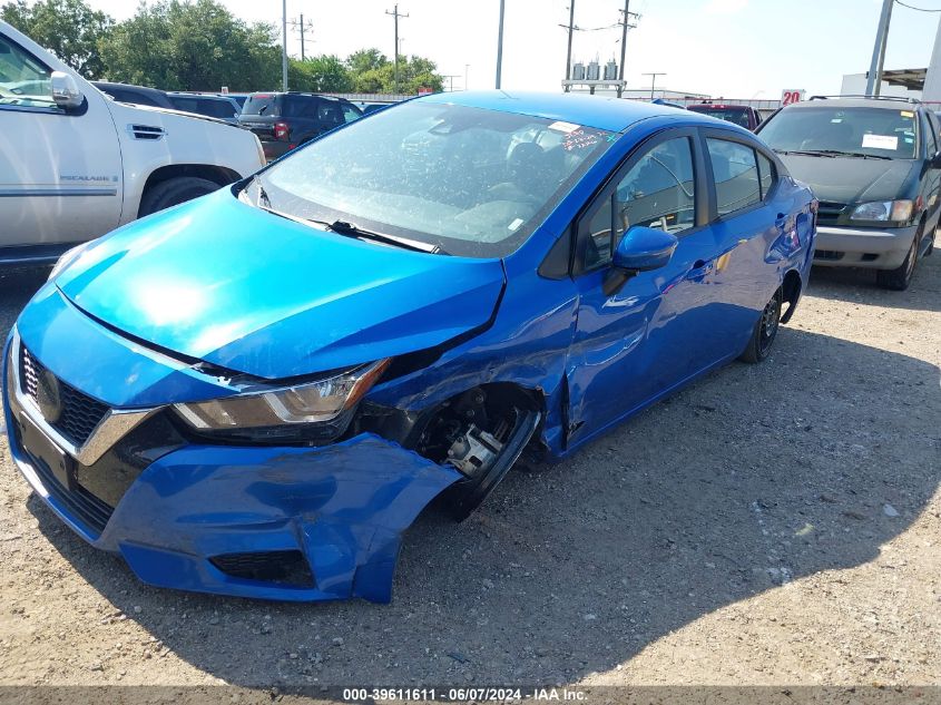 2021 Nissan Versa Sv Xtronic Cvt VIN: 3N1CN8EV2ML913226 Lot: 39611611