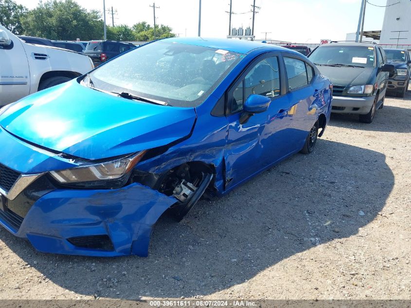 2021 Nissan Versa Sv Xtronic Cvt VIN: 3N1CN8EV2ML913226 Lot: 39611611