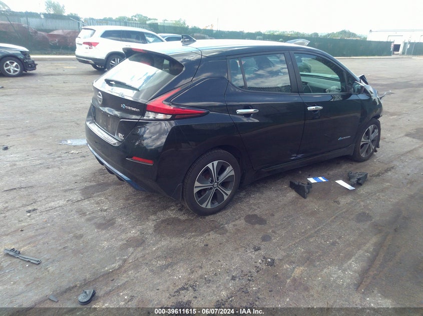 2019 Nissan Leaf Sv Plus VIN: 1N4BZ1CP9KC319031 Lot: 39611615