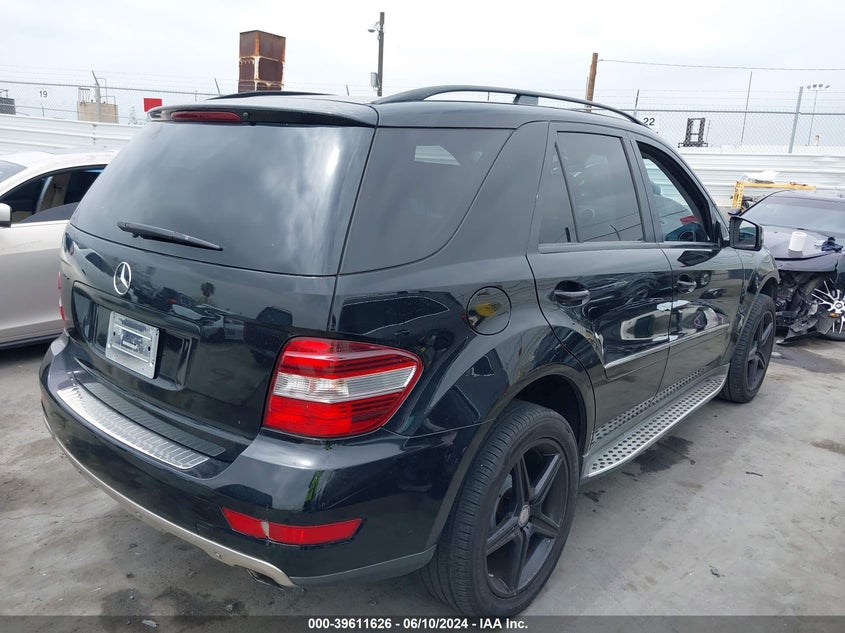 2011 Mercedes-Benz Ml 350 VIN: 4JGBB5GB6BA641492 Lot: 39611626