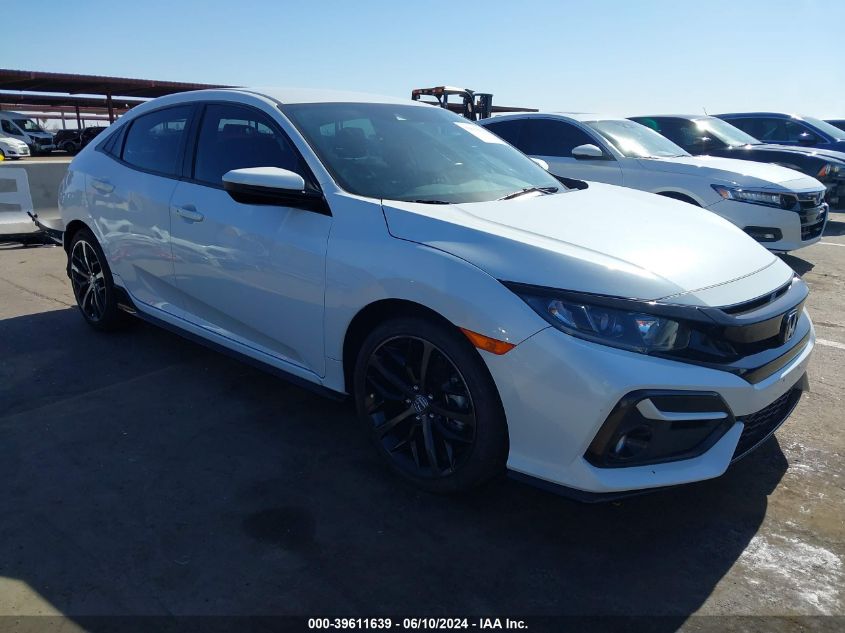 2020 Honda Civic Sport VIN: SHHFK7G42LU205636 Lot: 39611639