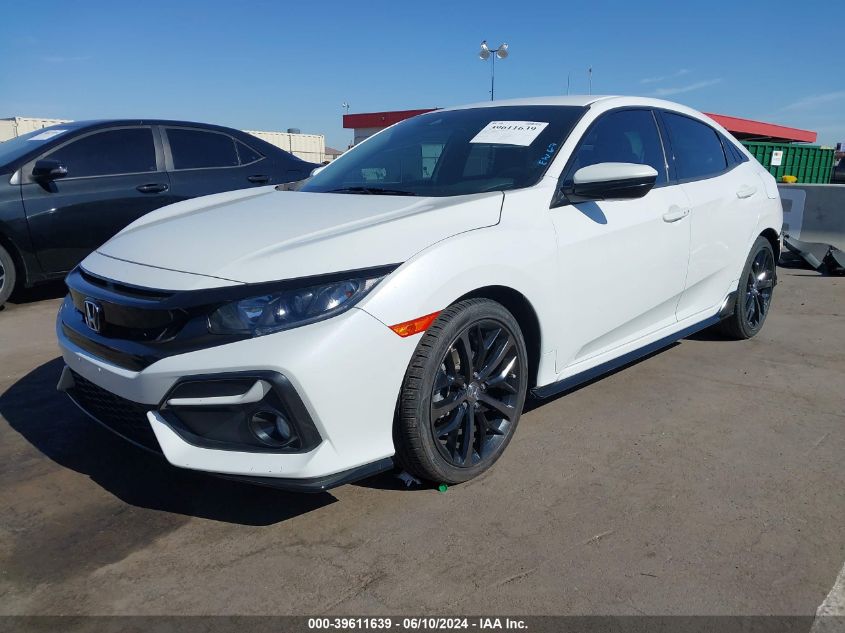 2020 Honda Civic Sport VIN: SHHFK7G42LU205636 Lot: 39611639